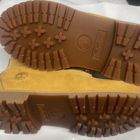 TIMBERLAND WOMEN'S AUTHENTIC MID WARM WATERPROOF BOOT WHEAT 8329R-231 - Picture 8 of 9